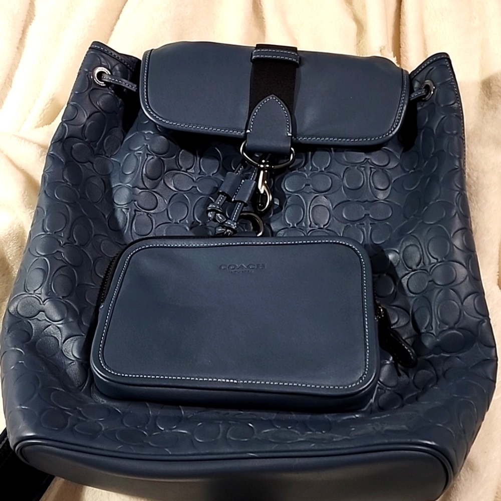 NWT COACH "Sullivan" Denim BACKPACK
